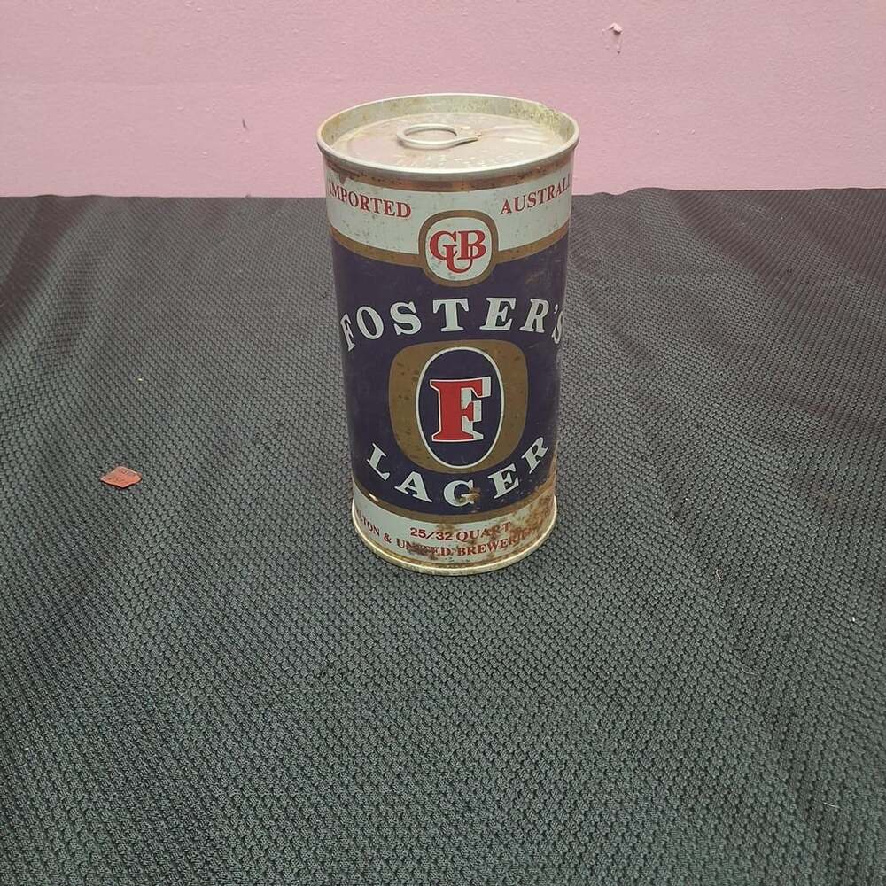 Vintage Foster's Lager Beer Can 25 fl oz